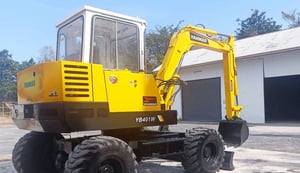 ขายแมคโครล้อยาง 45pc