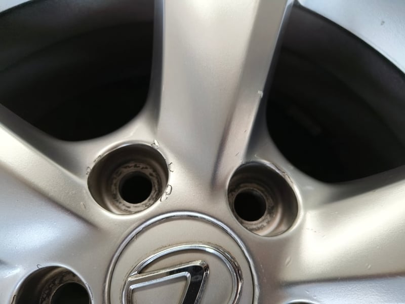 ล้อ Lexus RX ขอบ18 กว้าง7.5 ET35 , 5 รู 114 พร้อมยาง Yokohama 235-60 ปี21 ***พร้อมใช้งาน