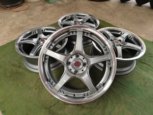 Volk Racing GTS (P&P) ขอบ17 กว้าง7 ET+42 , 4 รู 100