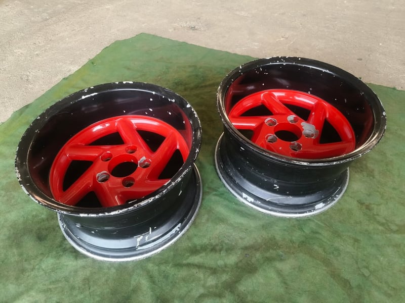 ล้อคู่ SP ขอบ15 กว้าง 8.5 ET-34  , 5 รู 114