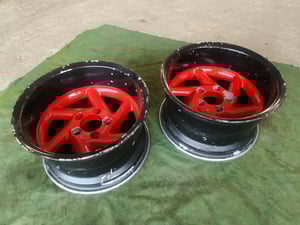 ล้อคู่ SP ขอบ15 กว้าง 8.5 ET-34  , 5 รู 114