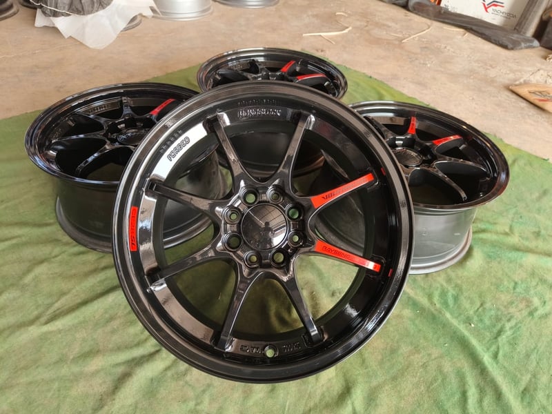 CE28 ขอบ15 กว้าง7 ET35 , 4 รู 100-114