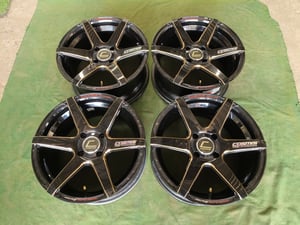 ใบพัด Cosmis ขอบ15 กว้าง7 ET30 , 4 รู 100 ***สีเดิมฝาครบ