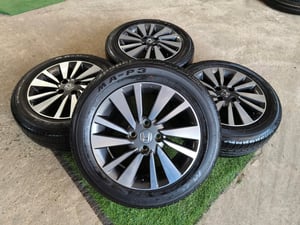 ล้อ Honda City SV ขอบ15 พร้อมยาง Maxxis 185-60 ปี25 ***ลงพื้นน้อยมาก