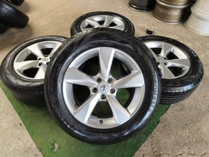 ล้อ Lexus RX ขอบ18 กว้าง7.5 ET35 , 5 รู 114 พร้อมยาง Yokohama 235-60 ปี21 ***พร้อมใช้งาน