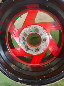 ล้อคู่ SP ขอบ15 กว้าง 8.5 ET-34  , 5 รู 114