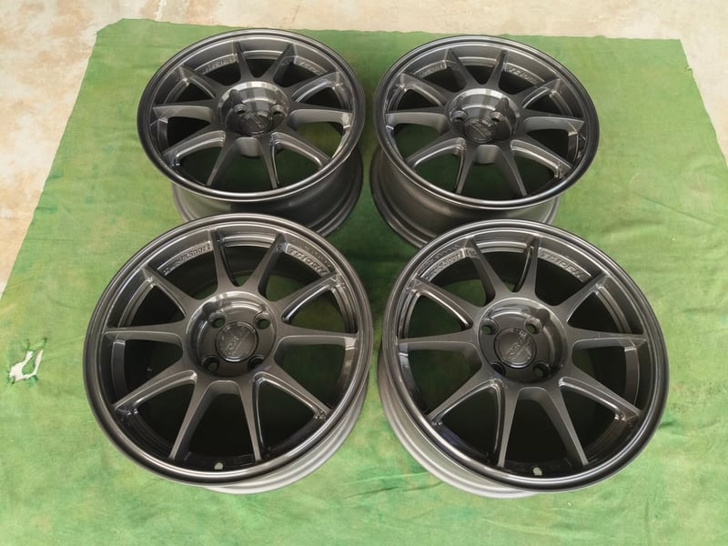 TC105N ขอบ15 กว้าง7 ET35 , 4 รู 100