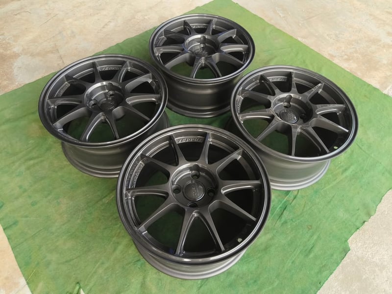 TC105N ขอบ15 กว้าง7 ET35 , 4 รู 100