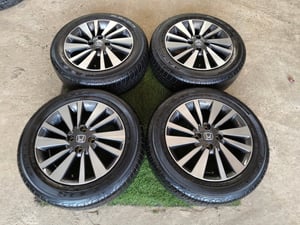 ล้อ Honda City SV ขอบ15 พร้อมยาง Maxxis 185-60 ปี25 ***ลงพื้นน้อยมาก