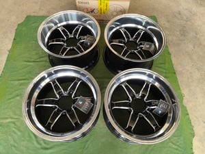 N5 - Racing งาน MK ขอบ18 กว้าง9.5-10.5 ET15-0 , 6 รู 139 แม็กใหม่ไม่เคยใช้งาน