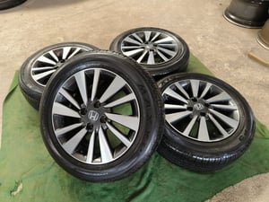 ล้อ Honda City SV ขอบ15 พร้อมยาง Maxxis 185-60 ปี25 ***ดอกเต็มใช้งานน้อย