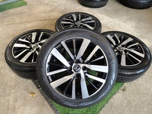 ล้อ Honda City RS-Jazz GK Top ขอบ16 , 4 รู 100 พร้อมยาง Yokohama 185-55 ปี22 ***ล้อมีรอยการใช้งาน