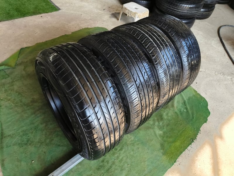 เวล ขอบ15 กว้าง8 ET20 , 5 รู 100 พร้อมยาง 195-60 ปี22-24