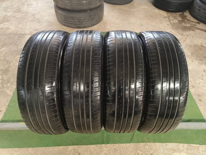 ล้อ Honda City RS (รมดำ) ขอบ16 , 4 รู 100 พร้อมยาง Yokohama 185-55 ปี23 ***แม็กสีเดิมไร้รอย 