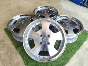 ล้อลาย Euroline ขอบ15 กว้าง6 ET38 , 4 รู 100