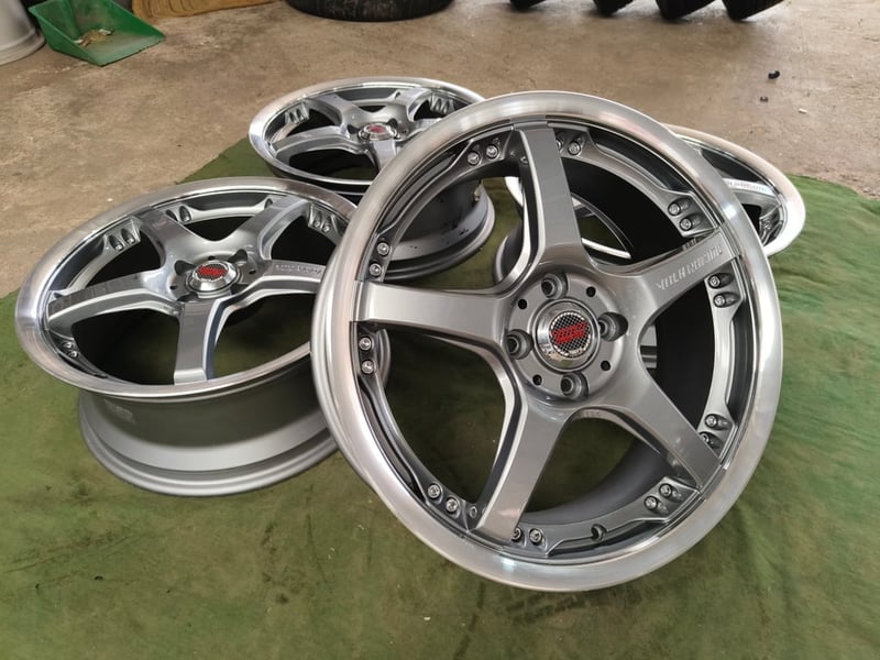 Volk Racing GTS (P&P) ขอบ17 กว้าง7 ET+42 , 4 รู 100