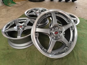 Volk Racing GTS (P&P) ขอบ17 กว้าง7 ET+42 , 4 รู 100