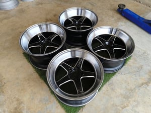 เวล N5 LS งานเม้ง ขอบ18 กว้าง9.5,10.5 ET20,12 , 5 รู 114 