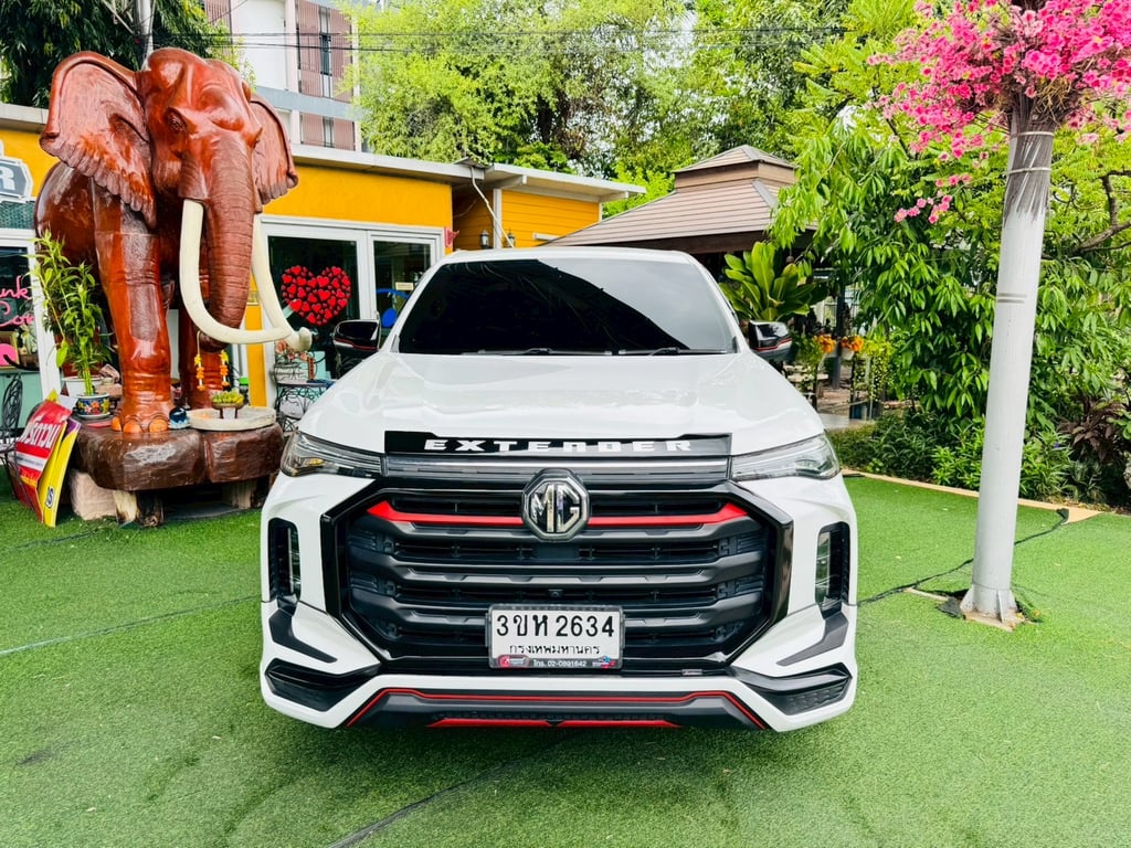  #MG Extender 2.0 Double Cab Grand X ปี  2023  มือ 1 ออกป้ายแดง  รับประกันไมล์แท้ 39,xxx กม ช่วยทุกคัน ดันทุกเครส ได้รถชัวร์ เครดิตดีจัดได้เต็ม100% 