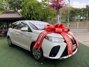 TOYOTA YARIS เครื่อง1.2cc. รุ่น ENTRY+ติดLPG (Auto) ปี 2022 ประหยัดน้ำมันคูณสอง!! Toyota Yaris ปีใหม่ล่าสุด TOYOTA YARIS เครื่อง1.2cc. รุ่น ENTRY+ติดLPG (Auto) ปี 2022 ประหยัดน้ำมันคูณสอง!! Toyota Yaris ปีใหม่ล่าสุด