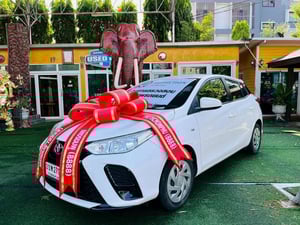 รถYARIS ปี 2022 สายประหยัด! ติดแก๊ส LPG พร้อมใช้คะ TOYOTA YARIS 1.2 ENTRY (Auto) ปี 2022  ประหยัดน้ำมันคูณสอง! สภาพสวยกริ๊บ