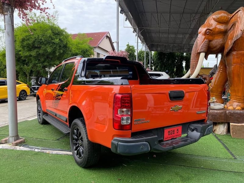  #CHEVROLET COLORADO 4 ประตู  High Country Storm  เครื่อง2.5cc.AUTO ปี 2018 ~สีส้ม–