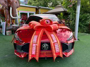 MG5 1.5 X  รุ่น TOPมีซันรูฟ  มี i-smart ปี 2025 มีบุ๊คเซอร์วิส กุญแจ ครบ 2 ชุด ไมล์แท้ 9,xxx กม.  มีรับประกันศูนย์ ถึงปี2027 เครื่องเบนซิน เกียร์AUTO