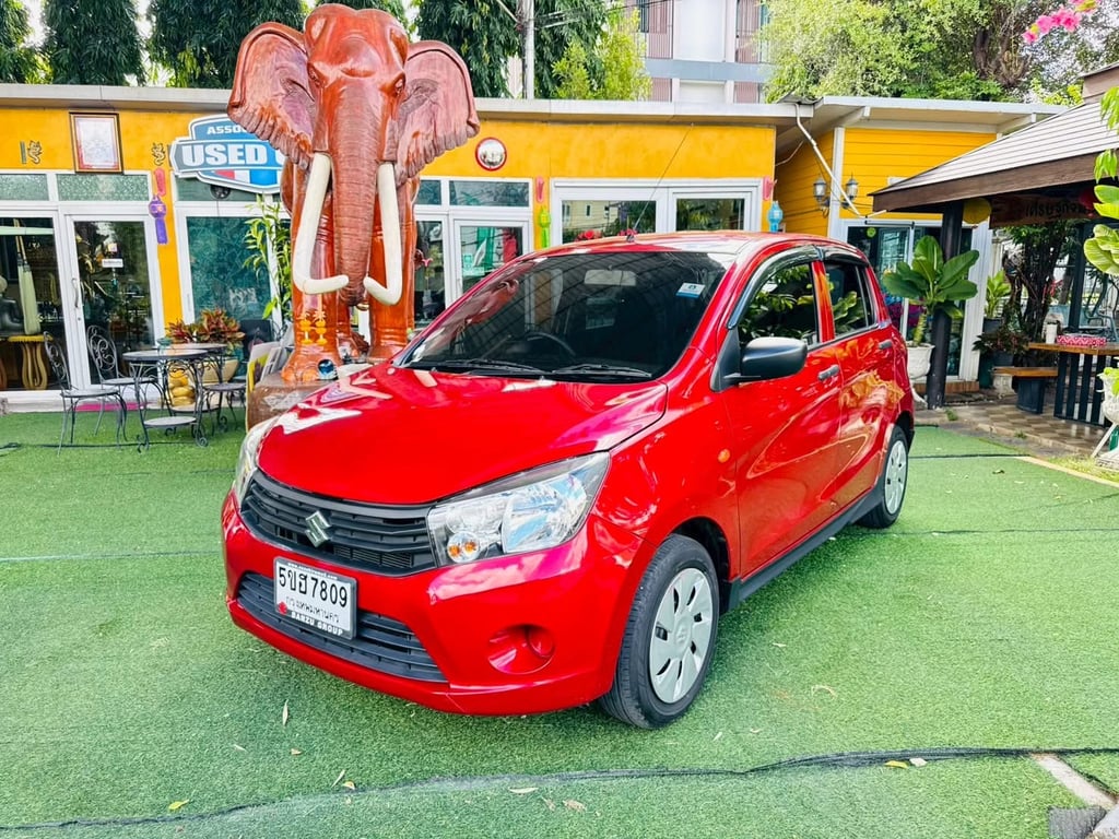 #SUZUKI CELERIO GL UP CVTเครื่อง1.0cc. ไมล์แท้วิ่งน้อยคะ12,xxxกิโล ปี 2024 
