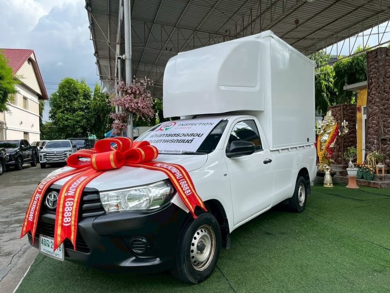 TOYOTA REVO SINGLECAB มีตู้ เครื่อง 2.4cc. เกียร์ธรรมดา ปี 2019
