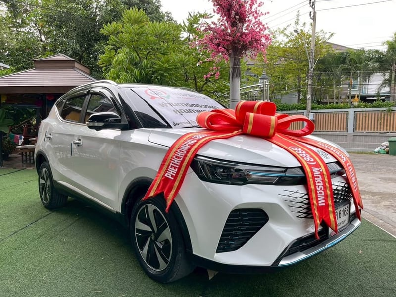  รถMG VS TOP 1.5 X SUNROOF AUTO ปี 2023 SUV สุดล้ำ   จุดเด่นไมล์แท้ 52,xxx โล ~เครื่องยนต์เบนซิน 1.5 Hybrid ประหยัดสุดคุ้ม 