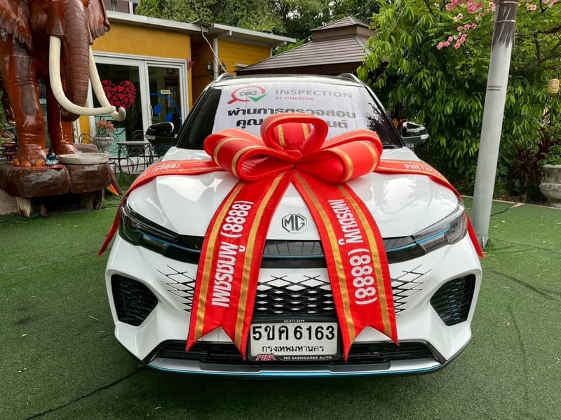  รถMG VS TOP 1.5 X SUNROOF AUTO ปี 2023 SUV สุดล้ำ   จุดเด่นไมล์แท้ 52,xxx โล ~เครื่องยนต์เบนซิน 1.5 Hybrid ประหยัดสุดคุ้ม 