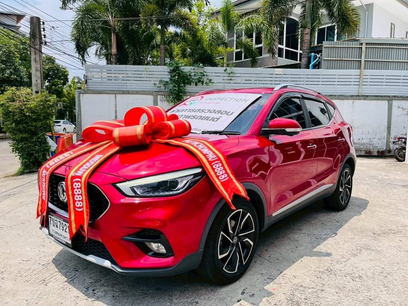 ~MG ZS 1.5 V SUNROOF I-SMART (รุ่น TOP สุด) AUTO ปี  ~ราคาถูกที่สุด:คะ(ได้ ZS ตัวท็อป จดปี 26 …ไมล์น้อยระดับเทพ: วิ่งมาเพียง 23,xxx กม. (ไมล์แท้ 100%~ปีผลิต 2023