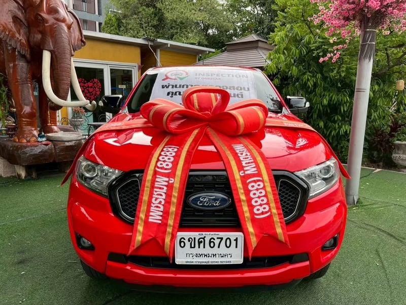  #Ford RANGER  DOUBLE CAB รุ่น XLT Open Cab Hi-Rider AUTO กระบะพันธุ์แกร่ง เครื่อง 2.2  ปี2022