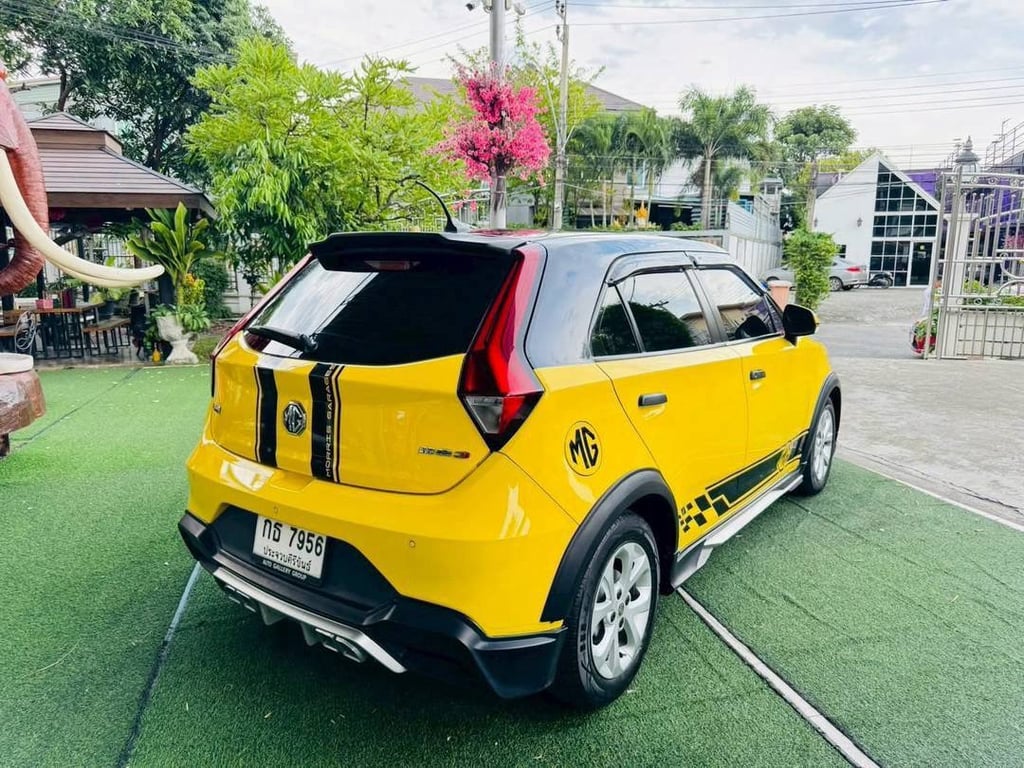 MG MG3 1.5 D ปี : 2022 เกียร์ : ออโต้ เครื่องยนต์เบนซิน : 1,500 CC สี : เหลือง-ดำ MG MG3 1.5 D ปี : 2022 เกียร์ : ออโต้ เครื่องยนต์เบนซิน : 1,500 CC สี : เหลือง-ดำ