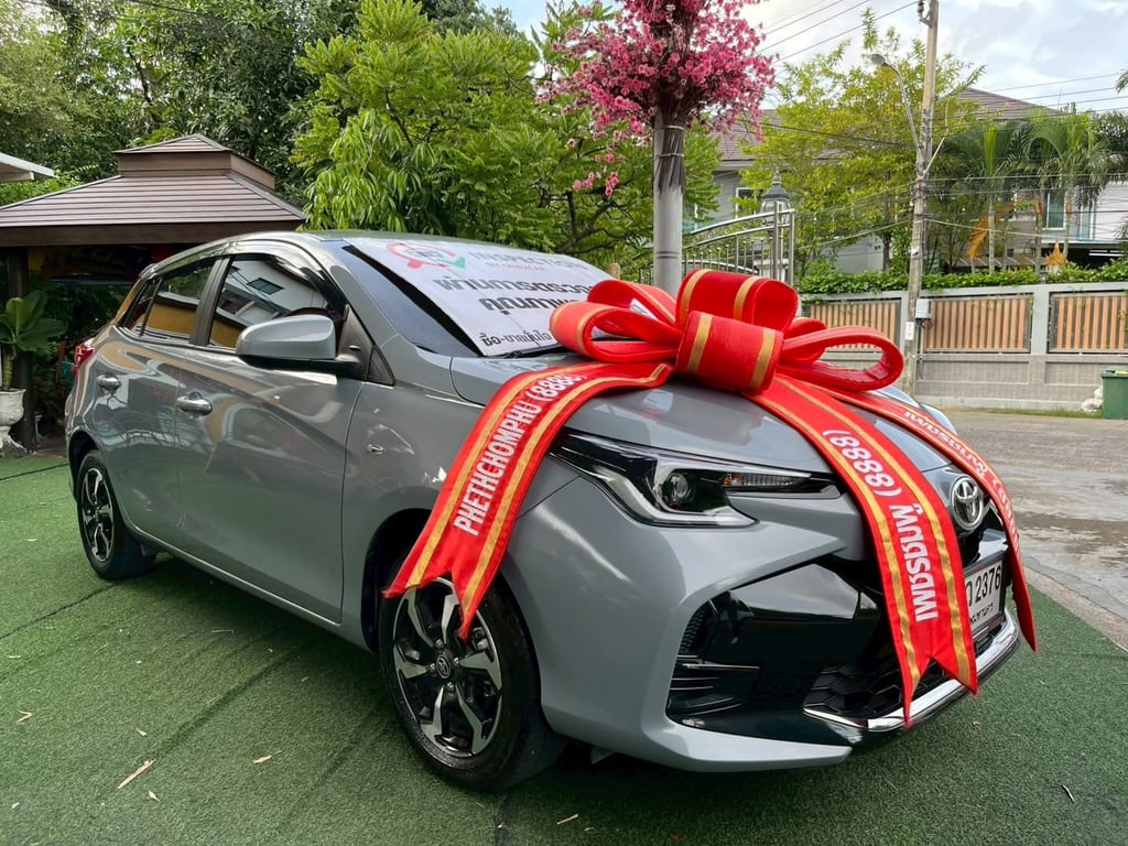 TOYOTA YARIS รุ่น SPORT เครื่อง 1.2cc. AUTO ปี2024 TOYOTA YARIS รุ่น SPORT เครื่อง 1.2cc. AUTO ปี2024