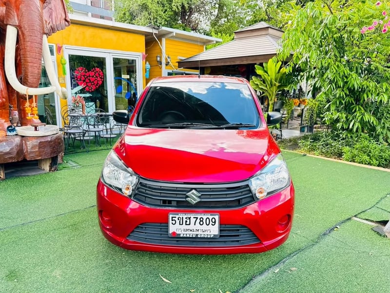 #SUZUKI CELERIO GL UP CVTเครื่อง1.0cc. ไมล์แท้วิ่งน้อยคะ12,xxxกิโล ปี 2024 