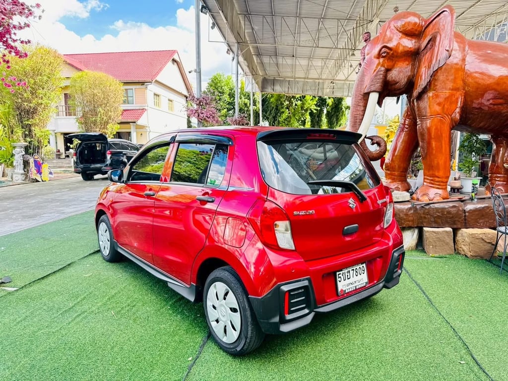 #SUZUKI CELERIO GL UP CVTเครื่อง1.0cc. ไมล์แท้วิ่งน้อยคะ12,xxxกิโล ปี 2024 