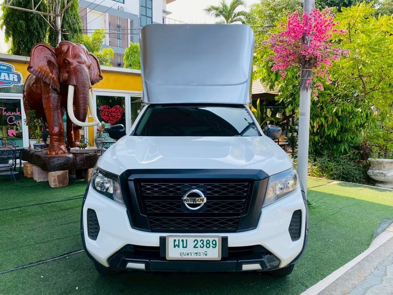  ~ NISSAN NAVARA SINGLE CAB รุ่น. SL เครื่อง2.5cc.  เกียร์ MT ปี 2022 (ได้ Navara ปี 22  ในราคานี้ คุ้มที่สุดในตลาด!) รถทำกินสภาพนางฟ้า  ~รถปี 2022 แท้: โฉมใหม่ 