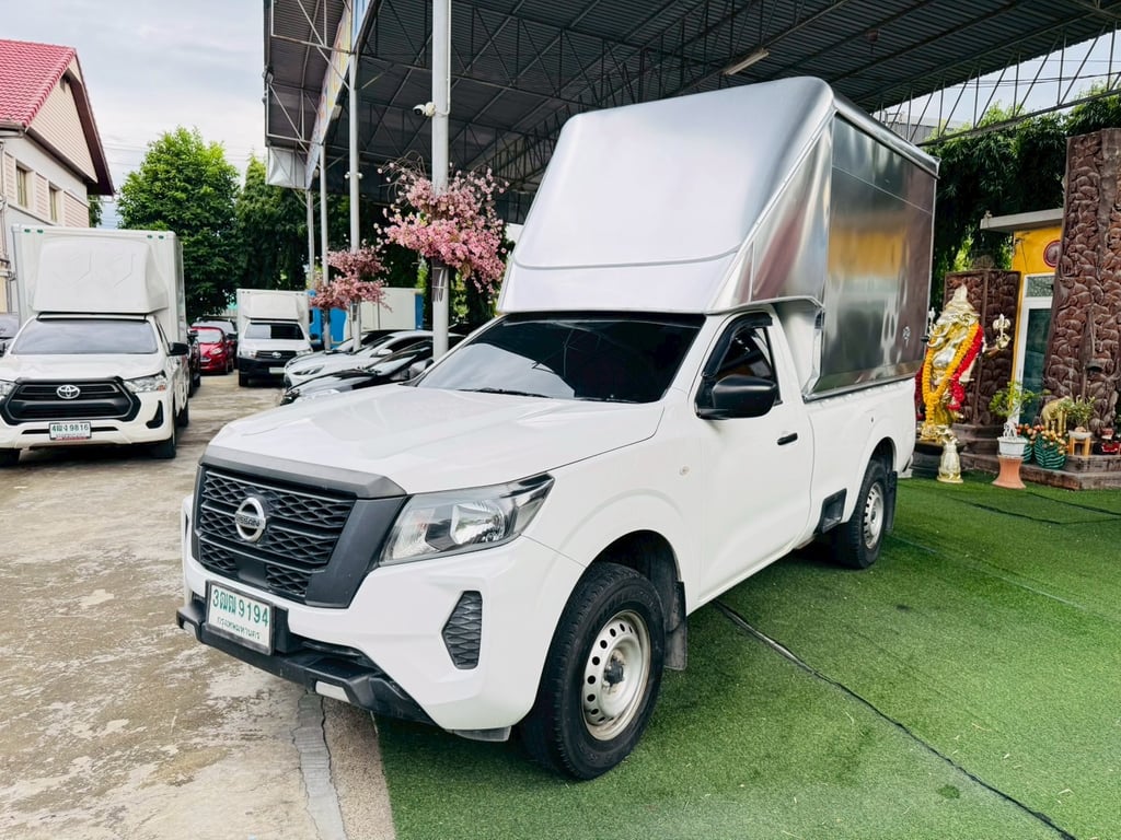  ~Nissan Navara 2.5 Single Cab SL ปี2021 ไมล์แท้ 80,xxx กม. เกียร์ธรรมดา เครื่องดีเซล 