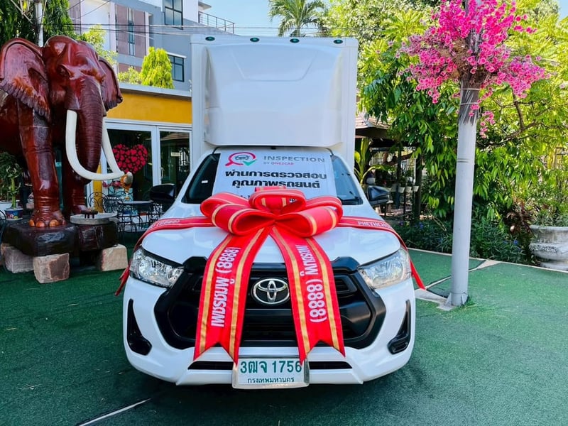  TOYOTA REVO SINGLE CAB รุ่น ENTRYเครื่อง2.4cc. เกียร์ธรรมดา ปี 2021 ~พร้อมตู้บรรทุก CARRYBOY: