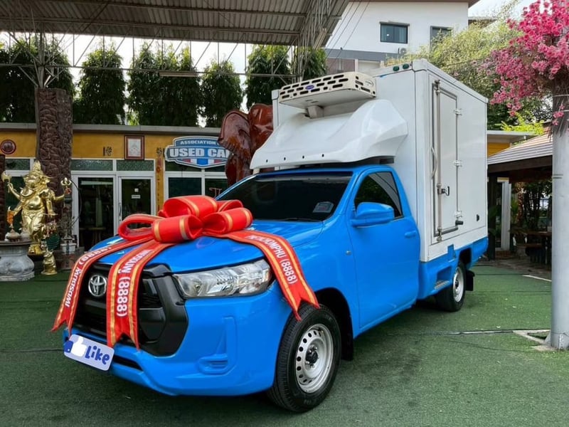 ~TOYOTA REVO SINGLE CAB ENTRY (MT) ปี 2021ป้าย3993 ~พร้อมตู้บรรทุกทำความเย็น สูง 1.60 ม. พร้อมวิ่งงาน! ~TOYOTA REVO SINGLE CAB ENTRY (MT) ปี 2021ป้าย3993 ~พร้อมตู้บรรทุกทำความเย็น สูง 1.60 ม. พร้อมวิ่งงาน!