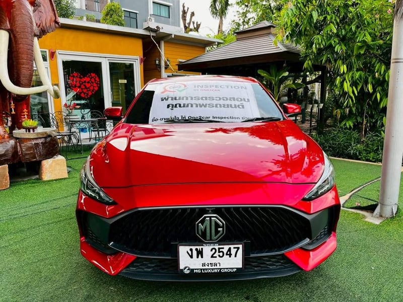  MG 5 1.5 X (รุ่น TOP) เครื่อง1.5cc.AUTO ปี 2025 ประหยัดสุดขีดด้วยระบบ เบนซิน ~ รถสวยปีล่าสุด ไมล์แท้100%คะ