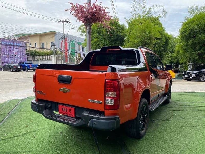 #CHEVROLET COLORADO 4 ประตู  High Country Storm  เครื่อง2.5cc.AUTO ปี 2018 ~สีส้ม–ดำ