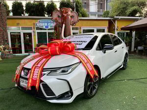  #Toyota Corolla Altis 1.8 GR Sport Sedanปี 2021 ~มือ 1 ออกป้ายแดง  ~ใช้งานได้ 2 ระบบ เบนซิน+LPG  ~รับประกันไมล์แท้ 8x,xxx กม. ~รถสวยเกรดA ผ่านการตรวจสอบมี INSPECTION มีใบcertificate รับประกันโครงสร้างตัวถัง