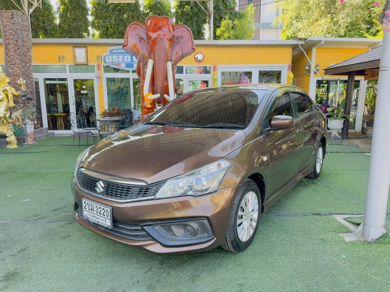 Suzuki Ciaz รุ่น GL เครื่อง1.2cc. Auto ปี 2021 ไมล์น้อยมากวิ่งมาแค่18,xxxกว่ากิโล