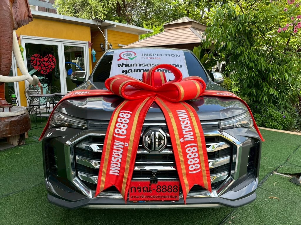  MG Extender  Giant Cab Grand X เครื่อง 2.0cc.ปี2022 ไมล์แท้ 34,xxx กม. เครื่องดีเซล เกียร์ธรรมดา 