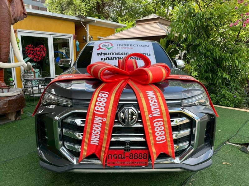  MG Extender  Giant Cab Grand X เครื่อง 2.0cc.ปี2022 ไมล์แท้ 34,xxx กม. เครื่องดีเซล เกียร์ธรรมดา 