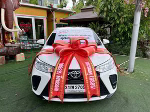 รถYARIS ปี 2022 สายประหยัด! ติดแก๊ส LPG พร้อมใช้คะ TOYOTA YARIS 1.2 ENTRY (Auto) ปี 2022  ประหยัดน้ำมันคูณสอง! สภาพสวยกริ๊บ