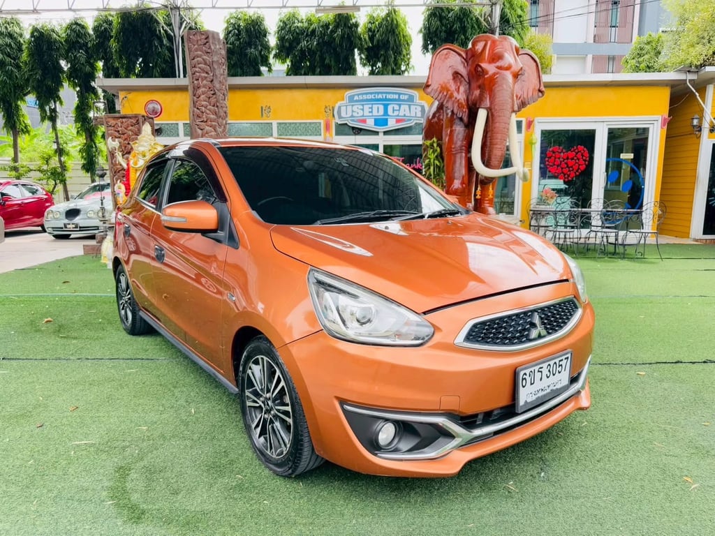 #MITSUBISHI MIRAGEเครื่อง1.2cc.รุ่น GLS Hatchback ปี 2016 เกียร์AUTO ~ไมล์แท้ 12x,xxx กม. ~เครื่องยนต์ 1.2 ลิตร ประหยัดสุดๆคะ #MITSUBISHI MIRAGEเครื่อง1.2cc.รุ่น GLS Hatchback ปี 2016 เกียร์AUTO ~ไมล์แท้ 12x,xxx กม. ~เครื่องยนต์ 1.2 ลิตร ประหยัดสุดๆคะ