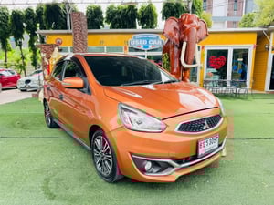  #MITSUBISHI MIRAGEเครื่อง1.2cc.รุ่น GLS Hatchback ปี 2016 เกียร์AUTO ~ไมล์แท้ 12x,xxx กม. ~เครื่องยนต์ 1.2 ลิตร ประหยัดสุดๆคะ